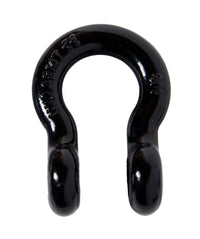 3/4" BLACK D-Ring Bow Shackle 10500 lbs BLACK Pin & no noise vibration Reducer