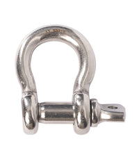 4 pcs 3/8" Anchor Shackle D Clevis Bow Ring 316 Stainless Steel Sailboat Rigging