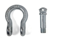 (4) 3/4" Bow Shackle D-Ring Clevis Pin 10500 w/ noise vibration Reducer Jeep CJ