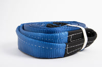 3" Tow Strap 3x20ft 26000Lbs 12Ton Winch Snow Mud Pull Recovery Truck SUV Jeep