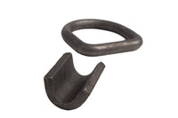 4x D Ring Weld On Tie Down 5/8" Flatbed Truck Trailer Chain Ratchet Strap Cargo