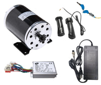 Electric Scooter Motor MY1020 1000W 48V+speed control+keylock+Throttle+charger