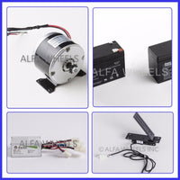 24 Volt electric motor kit w Batteries, Speed Control box & Foot Pedal Throttle