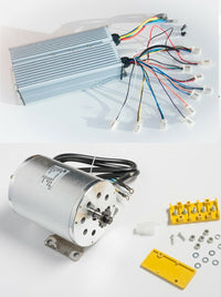 electric motor w #35 sprocket BOMA 3000W 72V BLDC, chain wheel+foot throttle etc