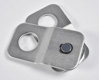 (4) 8000lbs 4 TON Silver vehicle recovery Winch Pulley Snatch Block off road ATV