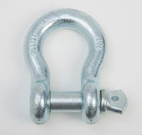 2x Bow Shackles 1 1/4" w Screw Clevis Pin Rigging Lift Crane 12Ton 26400lb WLL