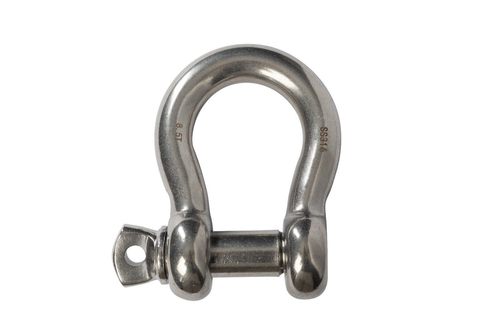 1" Marine Anchor Bow Shackle Clevis DRing 316 Stainless Steel Sailboat Rigging