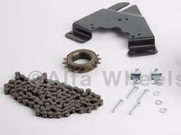 Kit mounting base plate and accessories for 450W motor MY1018