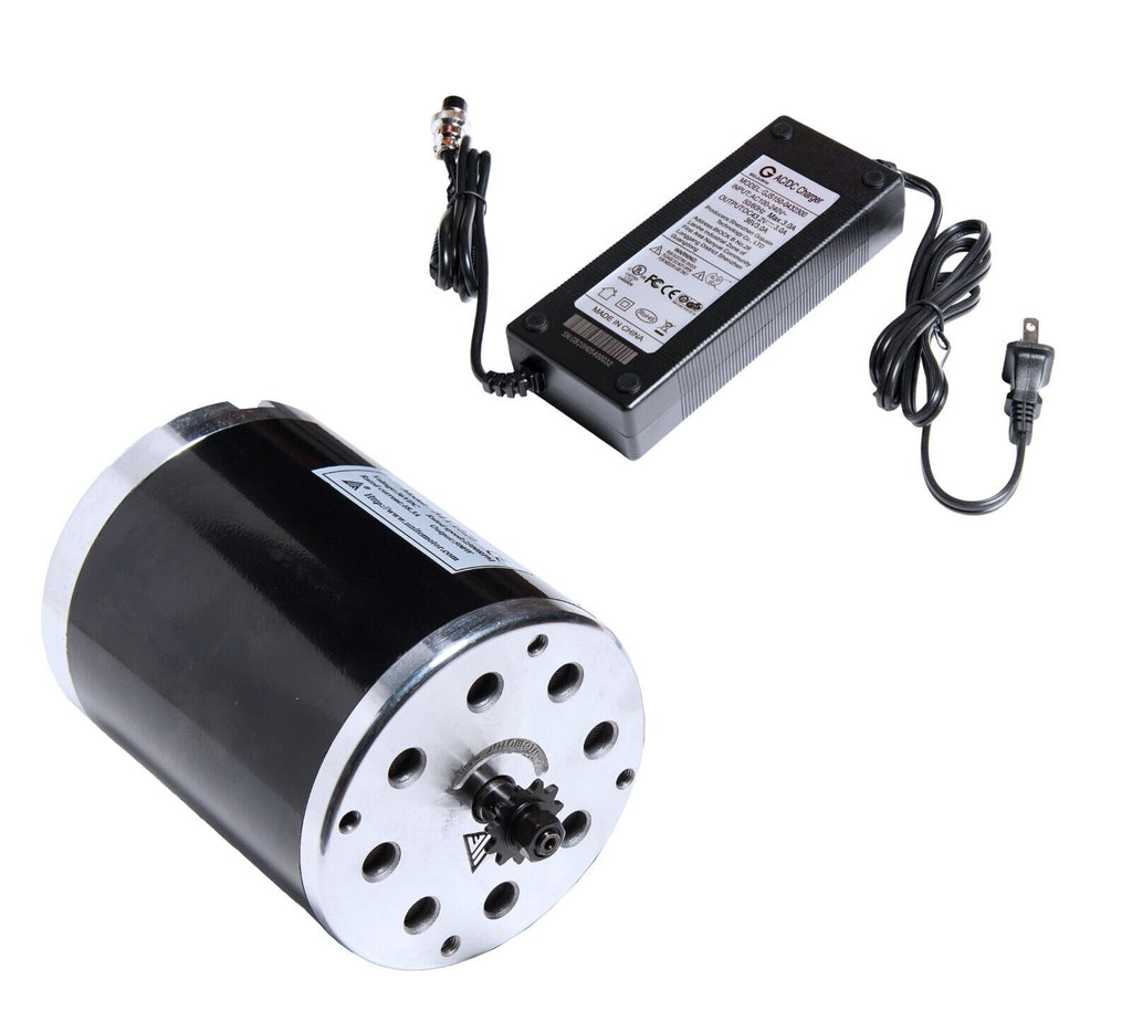 500W 36V DC electric motor+Charger scooter bike go-kart minibike e-ATV MY1020