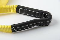 2x Tow Strap 20000lb 9T 2"x20' 2x20 Snow recover Auto SUV Truck winch off-road