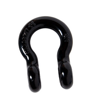 Premium BLACK D-Ring 3/4" Bow Shackle w 7/8" Screw Pin 10500 LB Capacity Jeep CJ