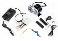 350W 24V electric GEAR motor Kit w Controller+Thumb Throttle+Charger+KeyLock