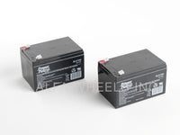 2 (Two) Batteries 12V 12AH SLA f UPS, alarm, Electric Scooter, Battery Go-Kart
