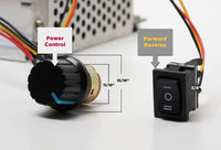 12V 24V 48V 2000W 9-60V 40A DC Motor Reverse Variable Speed Controller PWM HHO