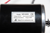 500W 36 V electric 1020 motor kit w speed control Foot Pedal Throttle & Charger