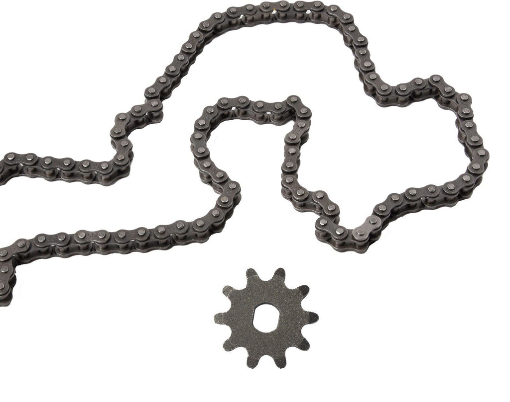 3ft #35 3/8" pitch chain & Sprocket w 1 master link f scooter minibike gokart