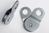 2x Zinc Pltd 16000lbs Snatch Block 8T Recovery Winch Pulley Off Road Jeep CJ Tow