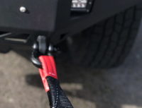 Tow Strap 3"x30 Black Winch vehicle recovery snow 14000lbs 6.5 Ton Off Road UTV