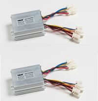 Two (2) 350W 24V YALU Speed Controller f scooter e-bike GoKart electric motor