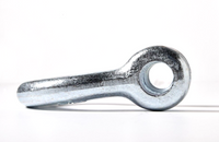 3/4" Bow Shackle BLACK Pin 10500 lbs RED Plastic noise vibration Reducer Jeep CJ