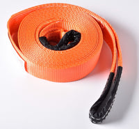 2" 14000lbs Tow Strap 20 ft winch sling 2in 20ft vehicle recovery 2x20 Mud Snow