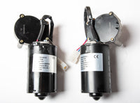 2 pack 12V 70W DC Wiper Left-Right Angle Reversible Electric Worm Motor 35 50RPM