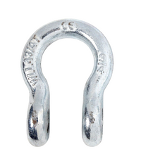 Premium Zinc D-Ring 3/4" Bow Shackle 3.75T Screw Pin 10500 pound LB Capacity