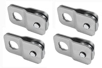 (4) 8000lbs 4 TON Silver vehicle recovery Winch Pulley Snatch Block off road ATV