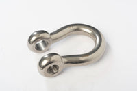 2x 1" Marine Boat Yacht Bow Shackle Clevis DRing 316 Stainless Steel Rigging