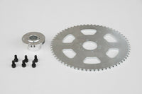 #35 3/8" Pitch 65T Sprocket Chain Wheel Drive w 1/2" Axle Shaft Hub Adapter GoKa