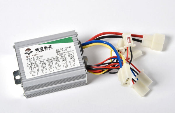 500 Watt 48V kit speed control box & hand Throttle f scooter DC electr ...