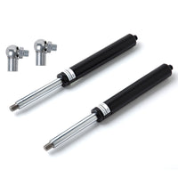 Pair lambo door shocks 11" 650 lbs w end fittings ball joints Mustang 94-04