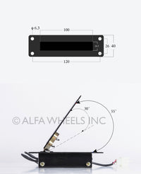 24 Volt electric motor kit w Batteries, Speed Control box & Foot Pedal Throttle