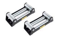 2 Pack Heavy Duty Winch Roller Fairlead 10" Universal 4 Way Roller Cable Guide