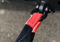 Tow Strap 3"x30 Black Winch vehicle recovery snow 14000lbs 6.5 Ton Off Road UTV