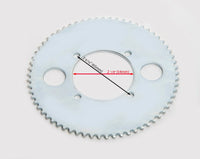 #25 65T 4 hole Sprocket chain drive gear f rear wheel GoKart Scooter