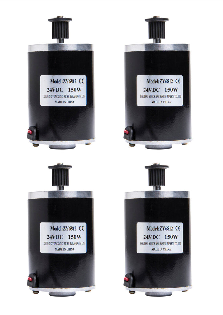 4x Electric Motor 135W 150W for  Razor Scooter E100 (3M Belt Drive Models) 6812