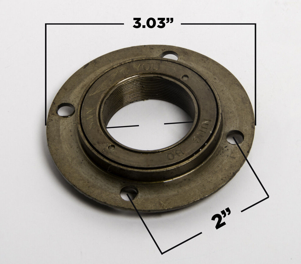 Free wheel threaded hub adapter f eATV Quad GoKart scooter 4 holes (Small Size)