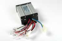 500W 24V Kit Motor Control Box w Reverse+Thumb Throttle f Electric Kart eATV DIY