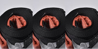 three(3) 3" 6.5 TON Tow Strap 20 ft winch sling off road UTV snatch recovery 4WD