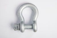 1 1/8" Bow Shackle w Screw Clevis Pin Rigging Towing 9.5Ton 21000lb WLL