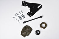 Kit mounting base plate and accessories for 450W motor MY1018