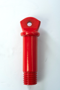 4x Bow Shackle Rigging Towing 7/8" Red D-Ring w 1" Clevis Screw Pin 14000 lbs