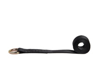 12pc Lasso Wheel Tow Truck Tie Down Axle Strap Ratchet J Finger Hook Tire Black