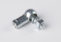 Pair (2) Fittings M12 Swivel Knuckle Ball Socket Joint Connector for Lambo Door