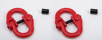 2x Chain Coupling Link 3/8" G80 grade 80 Hammer Lock Connector 7100lb Hammerlink