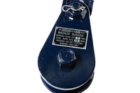 4x Snatch Pulley Block 4 Ton Crane Tow 4.5" w Hook f 1/2" Wire Roll Back Wrecker