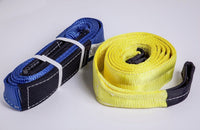 3" 10 ft winch tree saver protector combo 26000 & 20000 lbs Tow Strap off-road