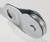 2x Zinc Pltd 16000lbs Snatch Block 8T Recovery Winch Pulley Off Road Jeep CJ Tow