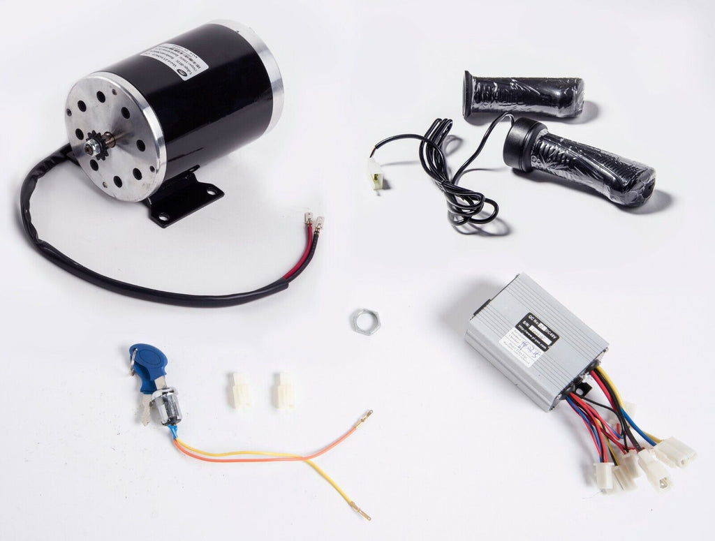 1000 W 48V electric scooter motor kit w BASE+control box key lock & Throttle